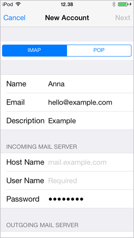 Configuracion De Mail En Iphone Ios 7 Asistencia One Com