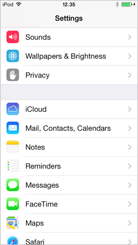 Configuracion De Mail En Iphone Ios 7 Asistencia One Com