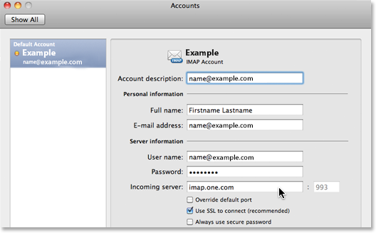 cannot find inbox for pop email accounts for mac outlook 2011